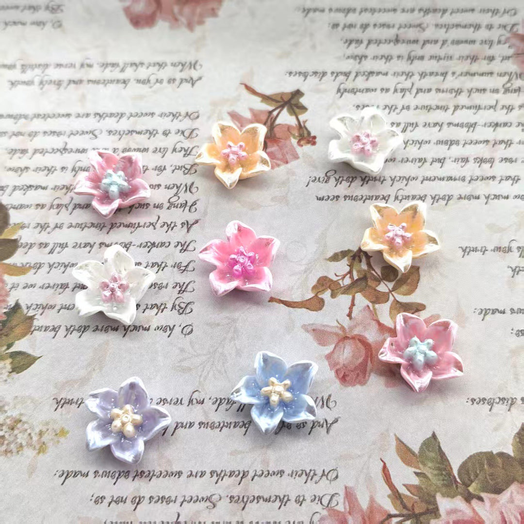 Decorative flower appliqués Bowlift