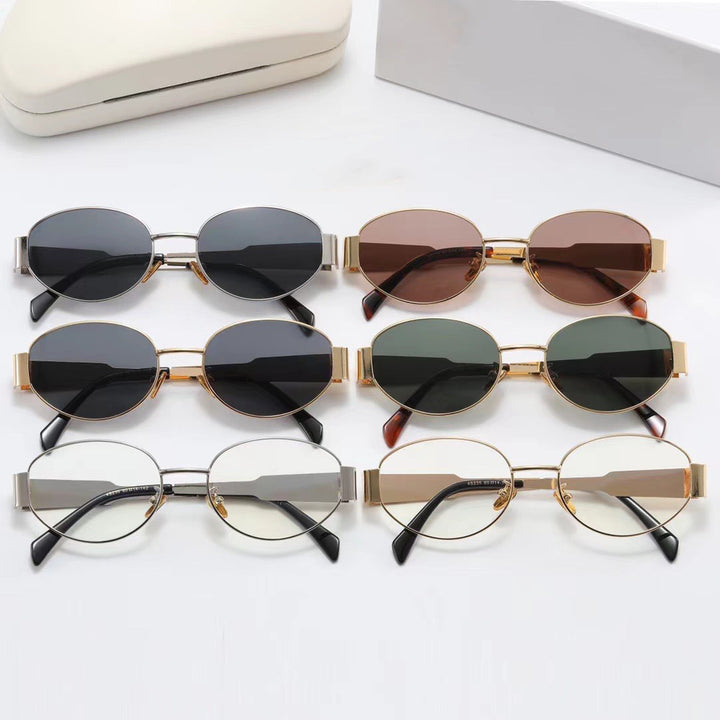 Women's exclusive oval-shaped designer sunglasses Bowlift