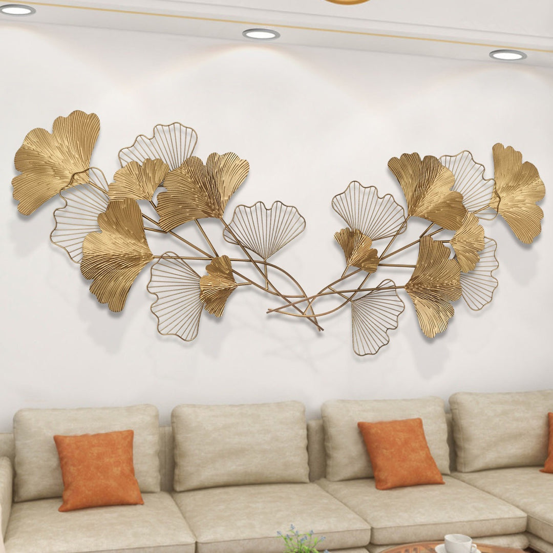 Ginkgo Leaf Decorative Wall Art Bowlift
