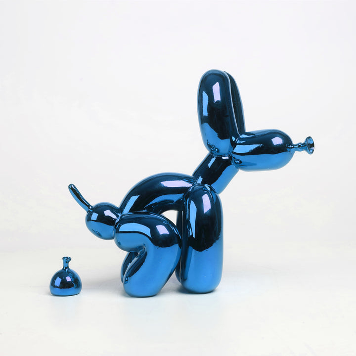 Decorative Dog Figure Bowlift