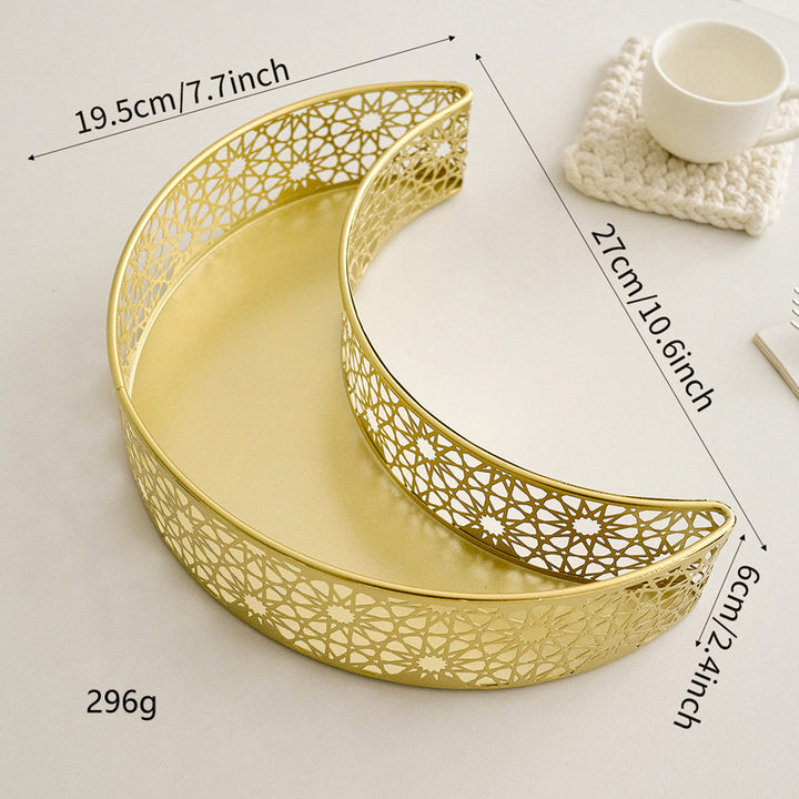 Elegant metal candle holder Bowlift