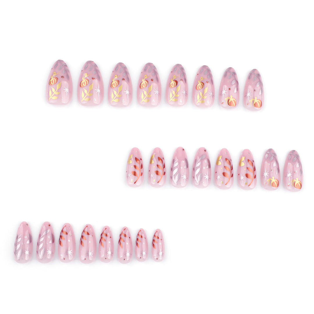 Artistic acrylic nails with elegant floral design Bowlift
