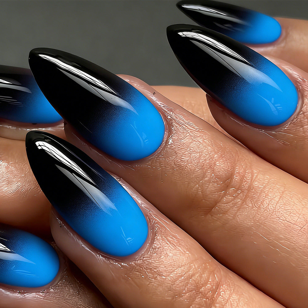Ombre Stiletto Press-On Nail Art Bowlift