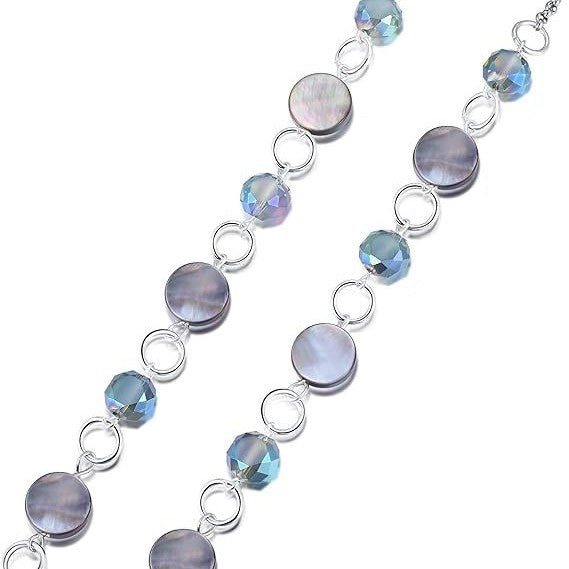 Elegant Beaded Eyewear Chain Bowlift