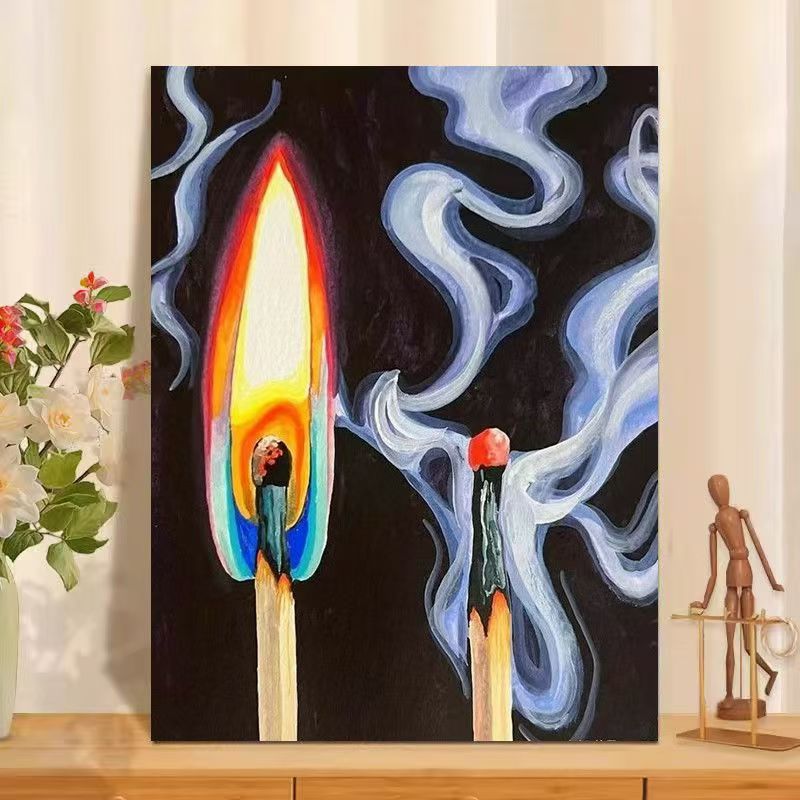 Abstract Smoke Art Print Bowlift