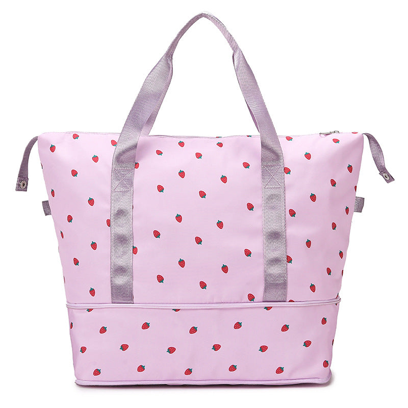 Fashionable Tote Bag with Fruity Design Bowlift