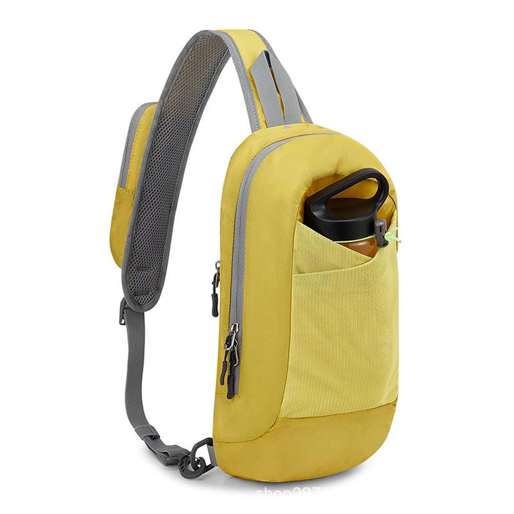 Elegant Sling Backpack with Water-Repellent Material and Ergonomic Design Bowlift