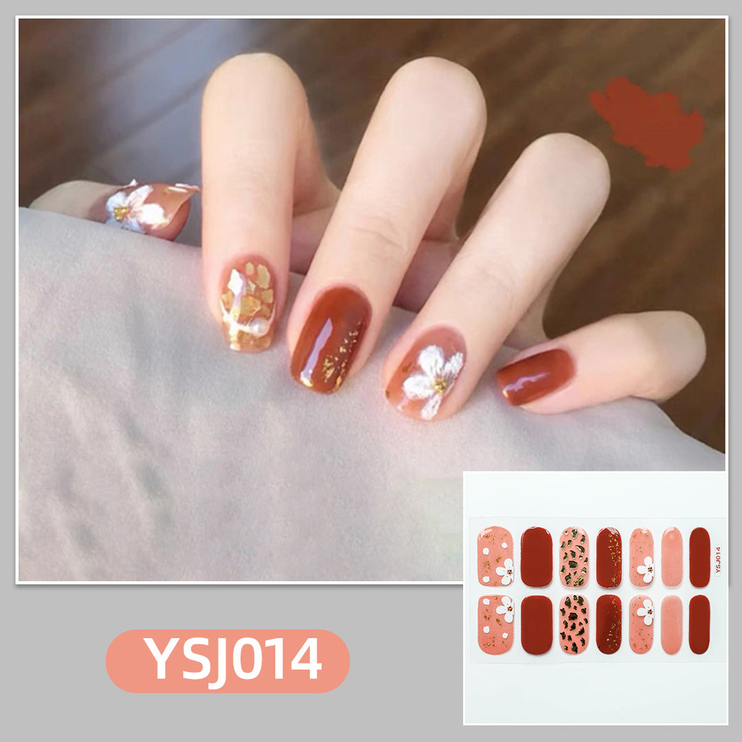 Artistic nail decoration with glitter details Bowlift