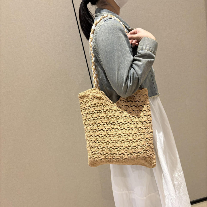 Handknotted Tote Bag Bowlift