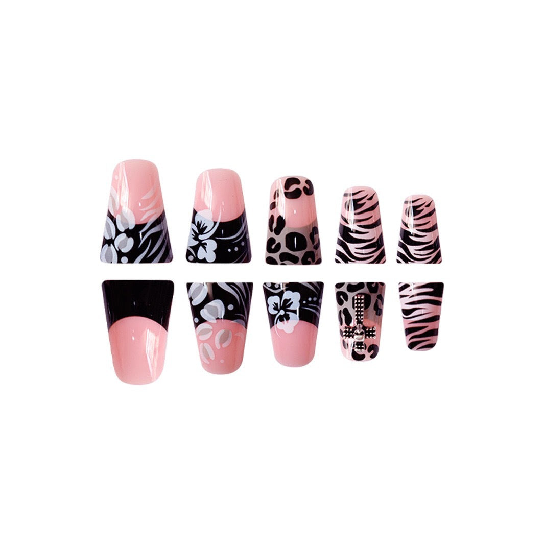 Long Artistic Nail Enhancements Bowlift