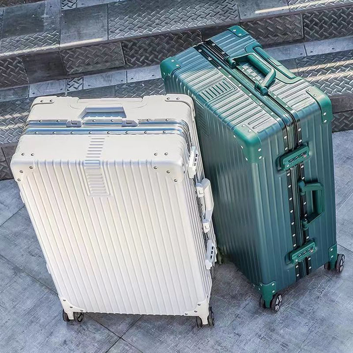 Unisex Impact-Resistant Multi-Directional Spinner Suitcase Bowlift