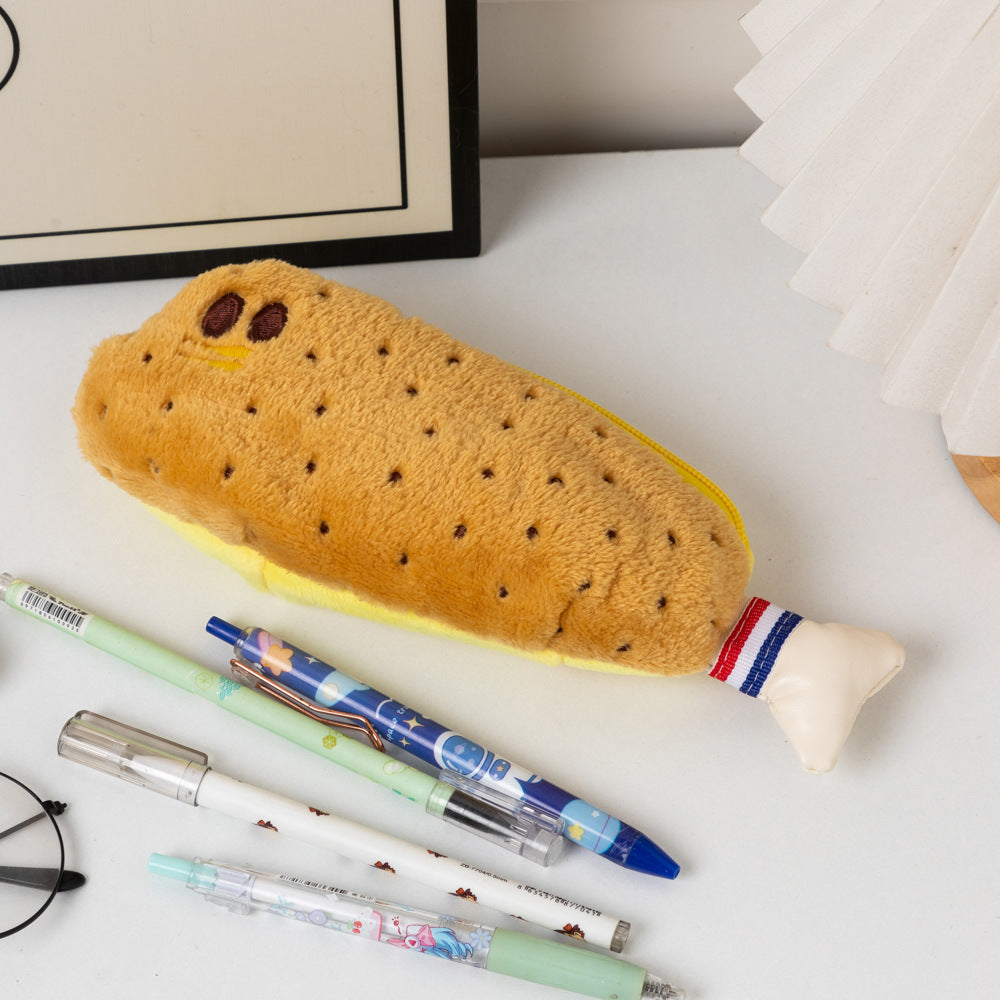 Cute Plush Banana Pencil Case Bowlift
