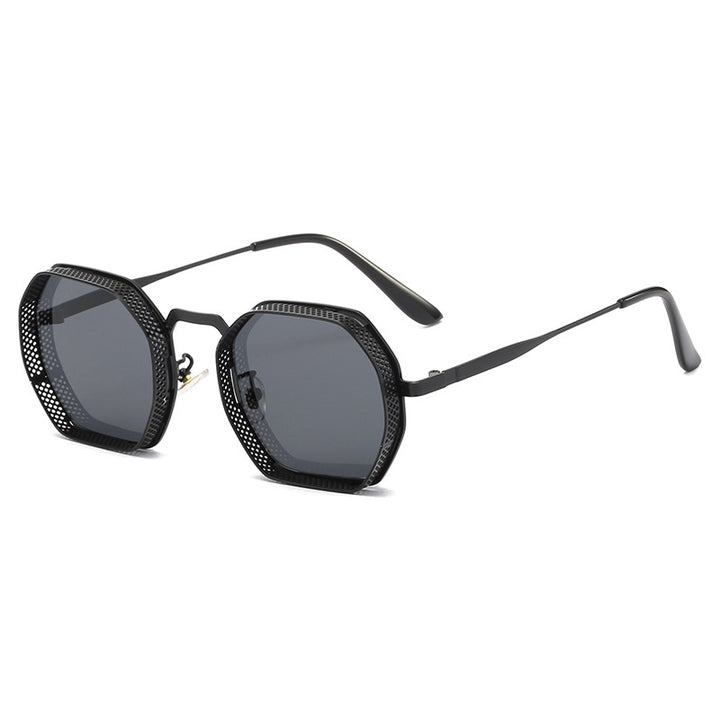 Women’s sunglasses with unique octagonal metal frame Bowlift