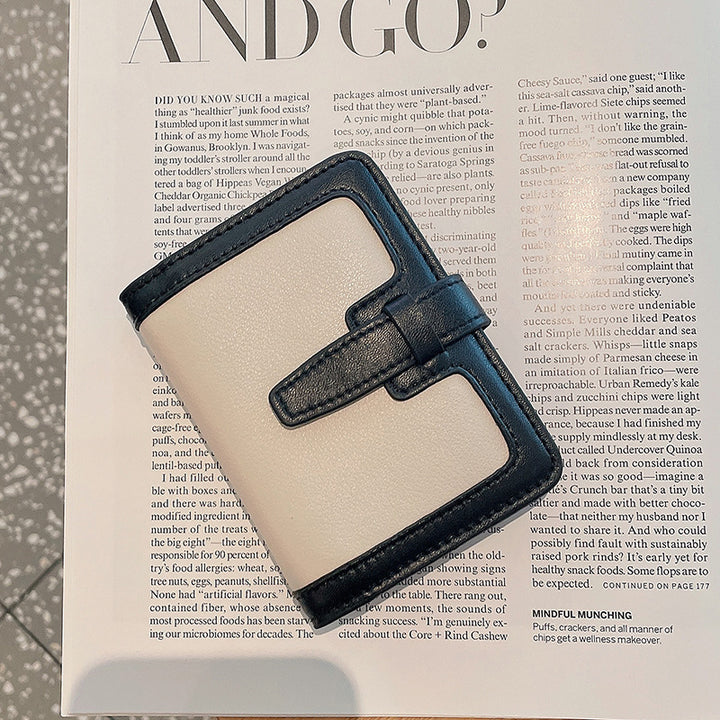 Stylish Leather Cardholder Bowlift