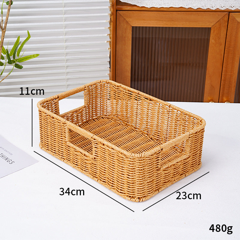 Woven Storage Organizer Basket Bowlift