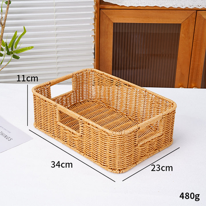 Woven Storage Organizer Basket Bowlift