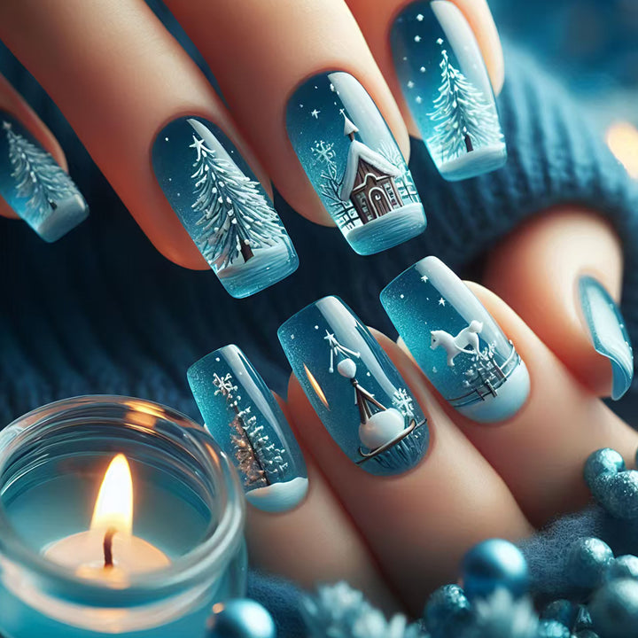 Winter Wonderland Nail Art Bowlift 1788155576