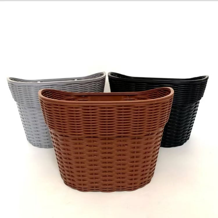 Woven Bicycle Storage Basket Bowlift