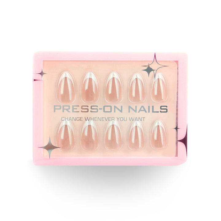 Artificial press-on nails with flexible design Bowlift