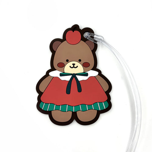 Unisex Cute Bear Luggage Tag Bowlift