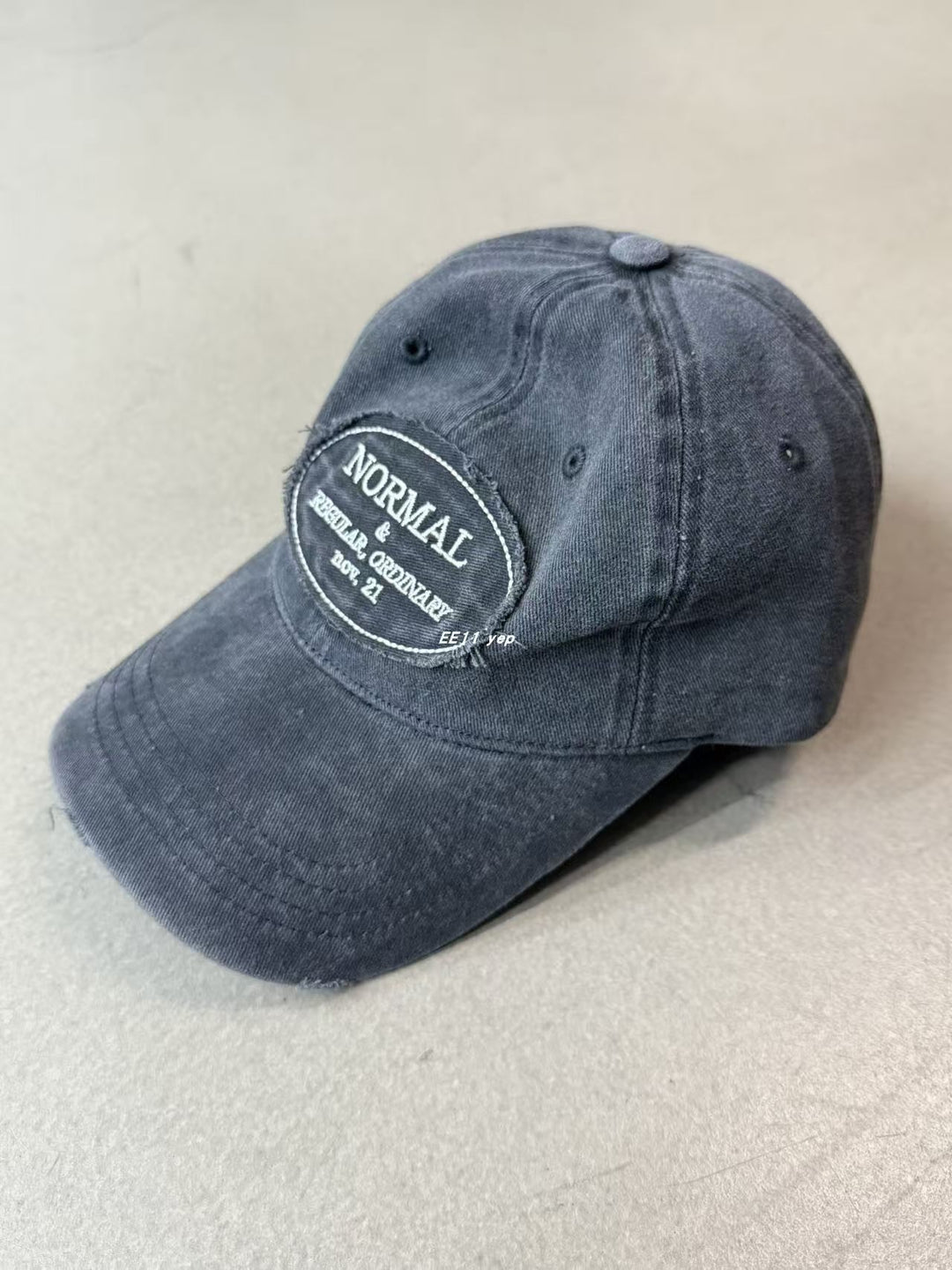 Men's Casual Distressed Baseball Cap Bowlift