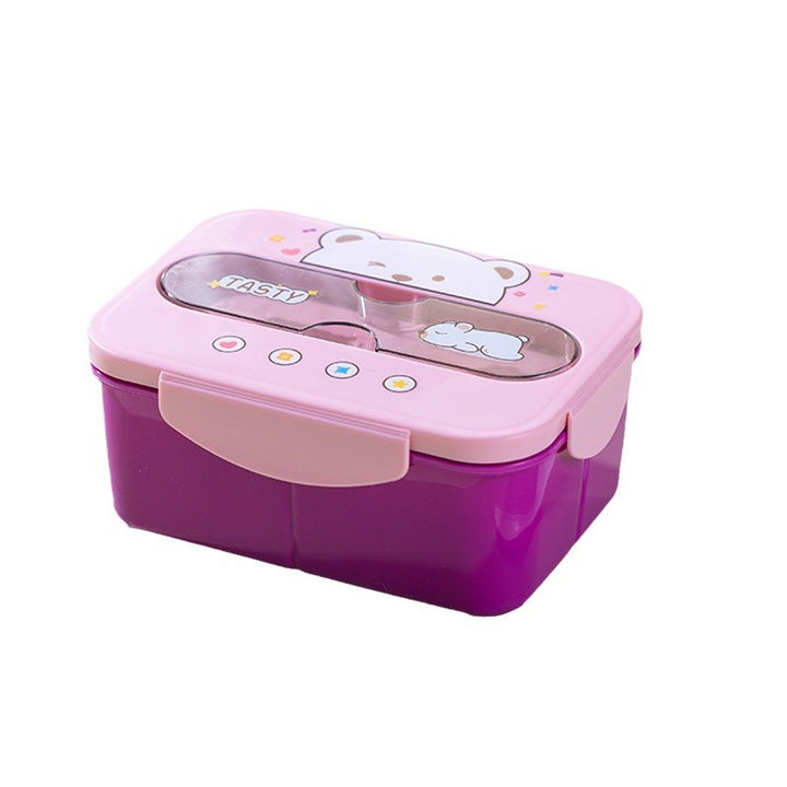 Cute Bear-Themed Bento Box