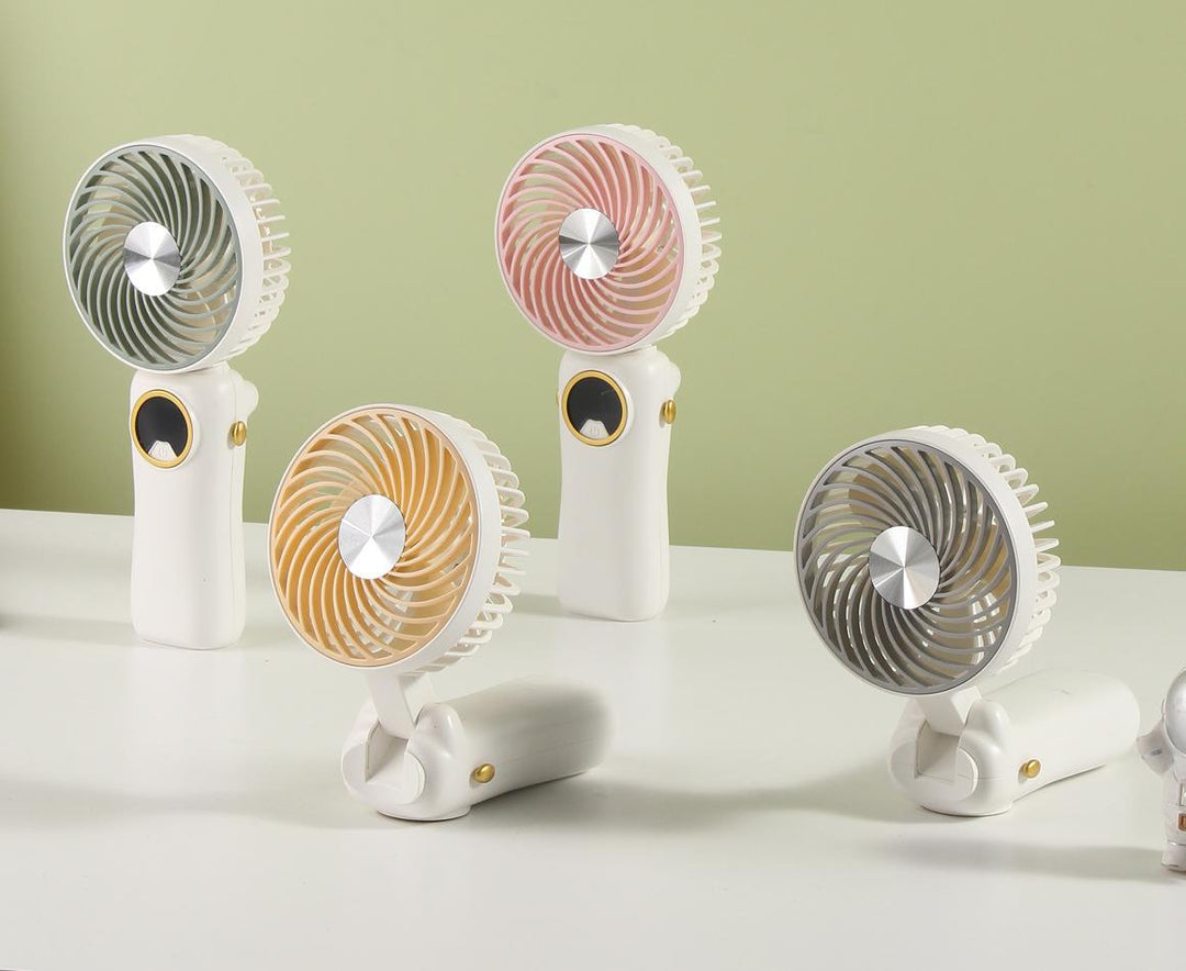 Unisex Portable Handheld Fan with Animal Designs Bowlift