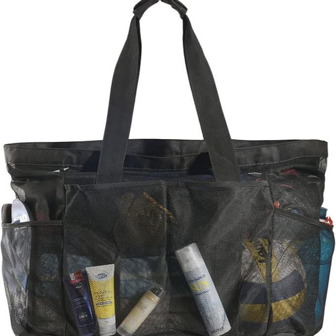 Versatile Mesh Beach Tote Bowlift