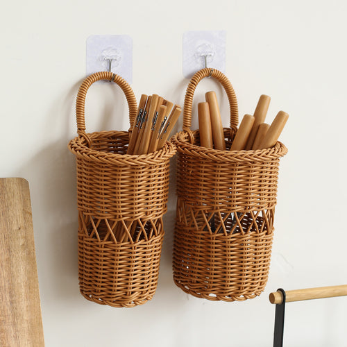 Handwoven Decorative Storage Caddy Bowlift
