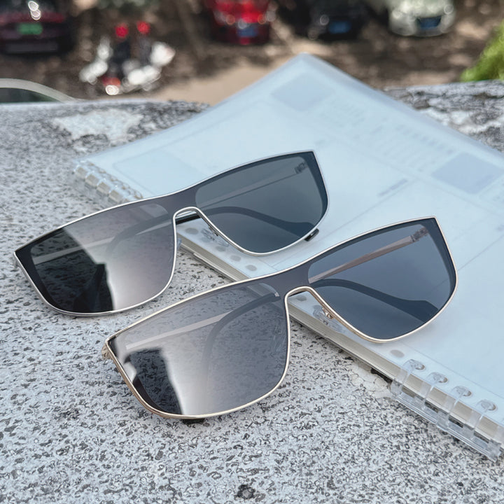 Oversized Shield Sunglasses Bowlift