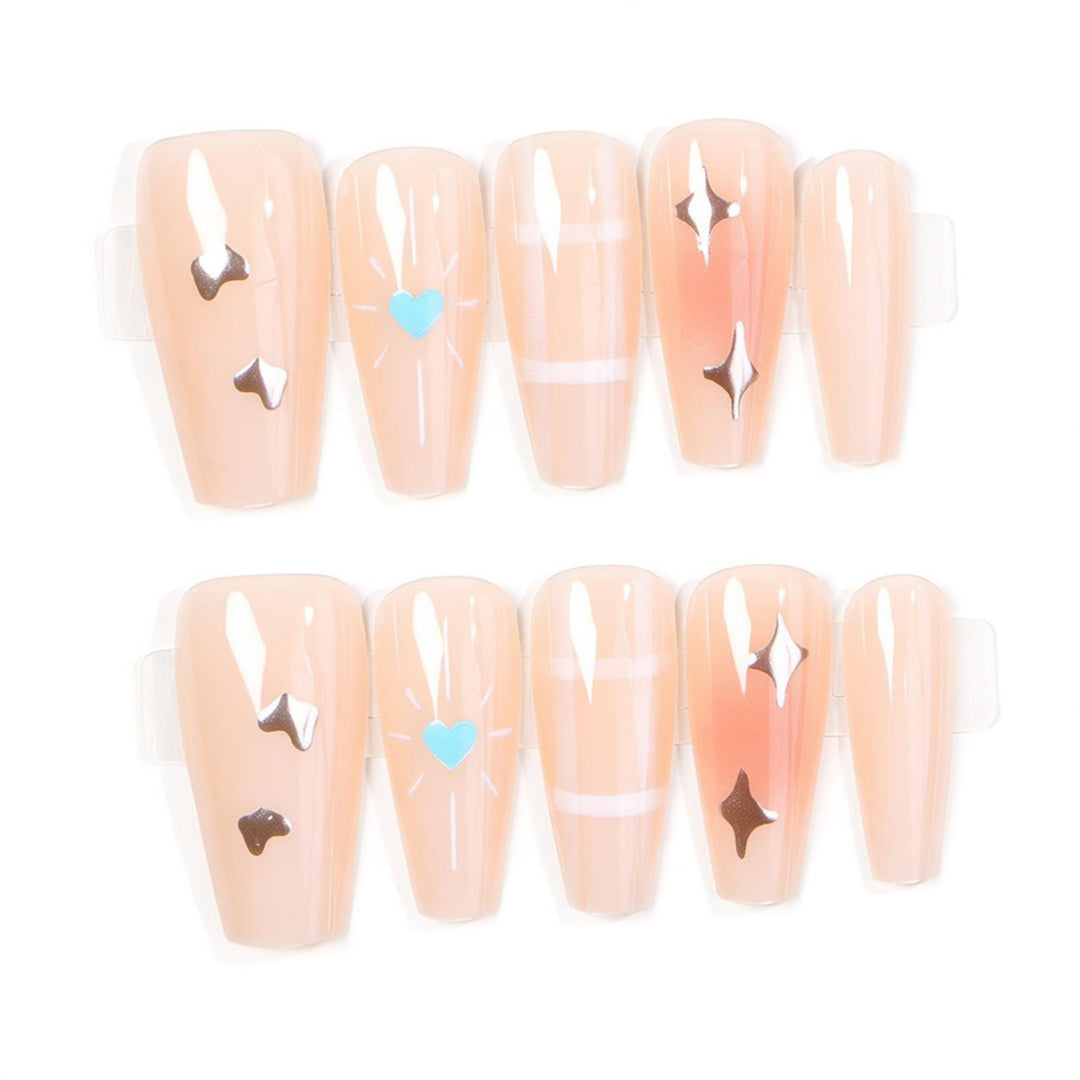 Creative Transparent Press-On Nail Art Bowlift