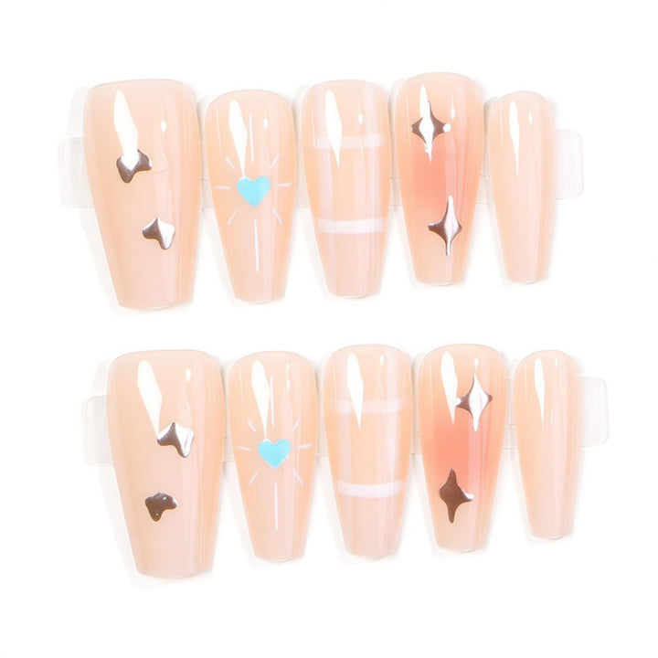 Creative Transparent Press-On Nail Art Bowlift