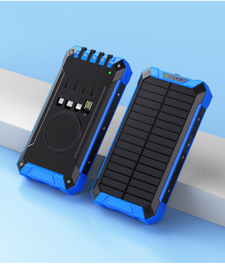 Solar-powered power bank Bowlift
