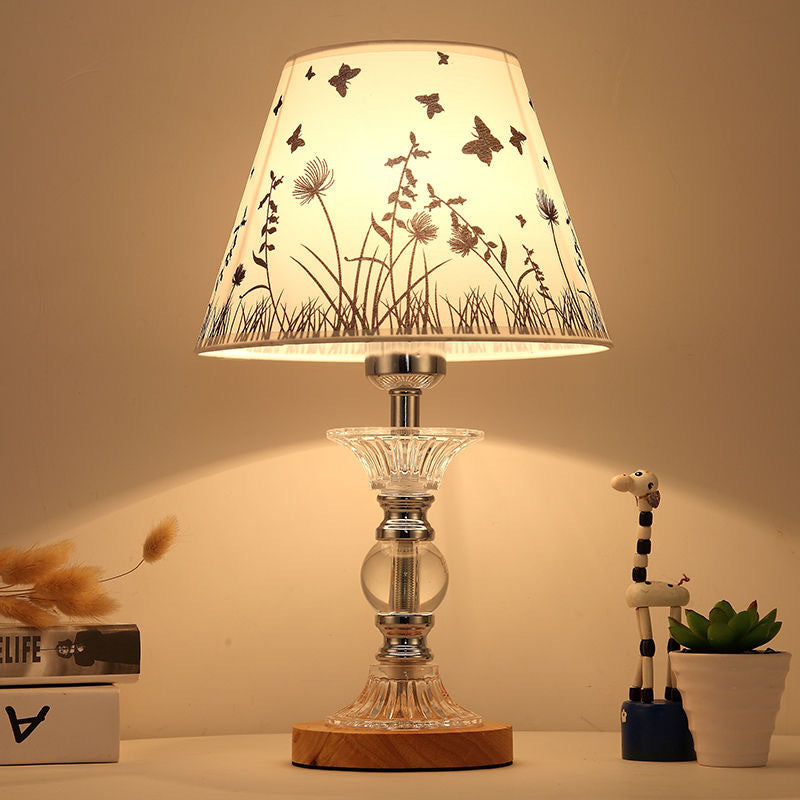 Decorative Glass Shade Table Lamp