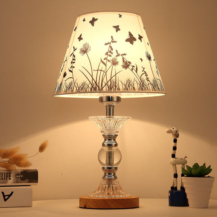 Decorative Glass Shade Table Lamp