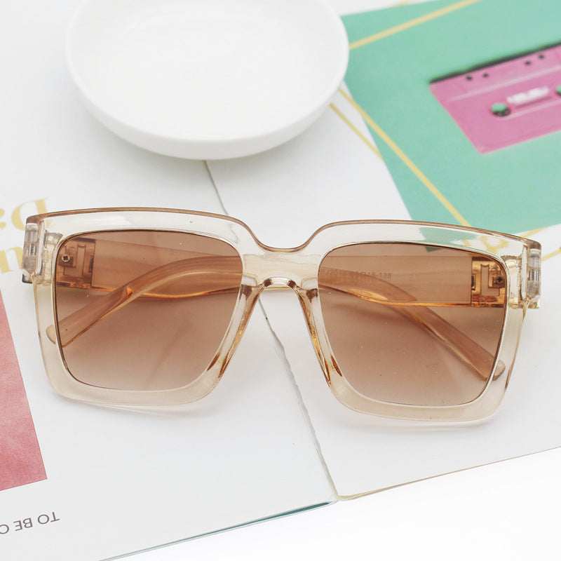 Women's fashionable square sunglasses with high-quality UV protection technology Bowlift