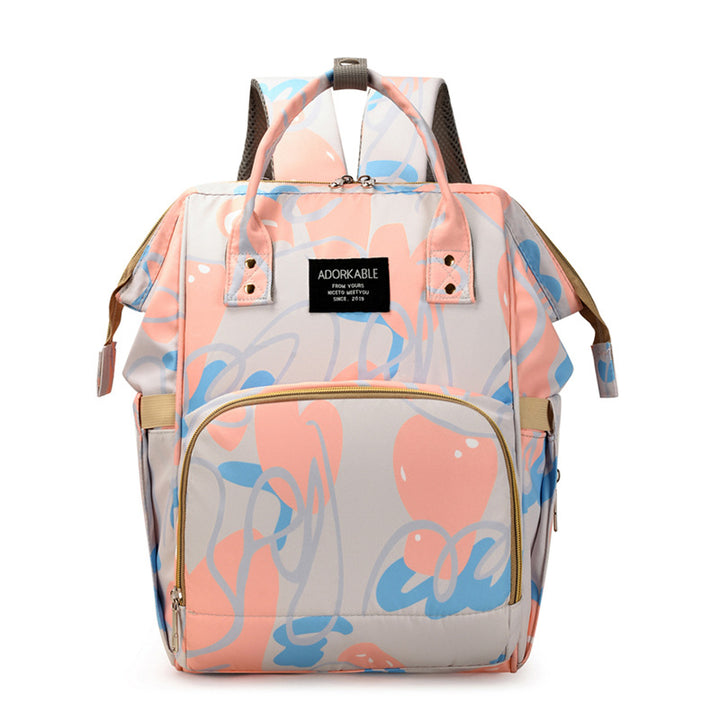 Vibrant Artistic Design Backpack Bowlift