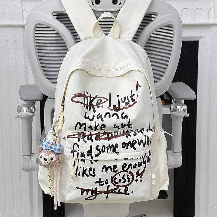 Playful Graphic Design Backpack
