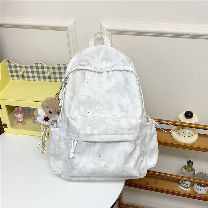 Stylish Snowflake Print Backpack