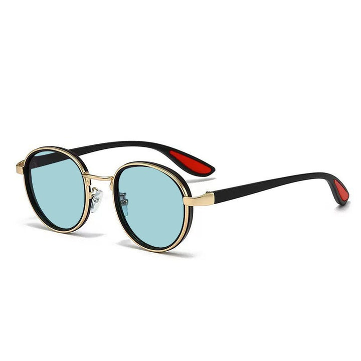 Retro Round Frame Sunglasses