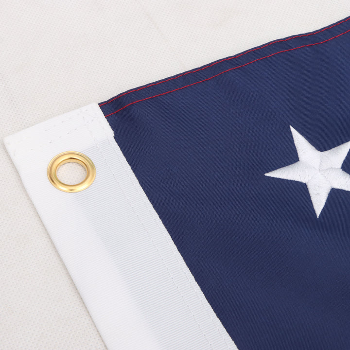 Unisex nan waterproof outdoor decoration flag with fifty stars motif and reinforced eyelets Bowlift