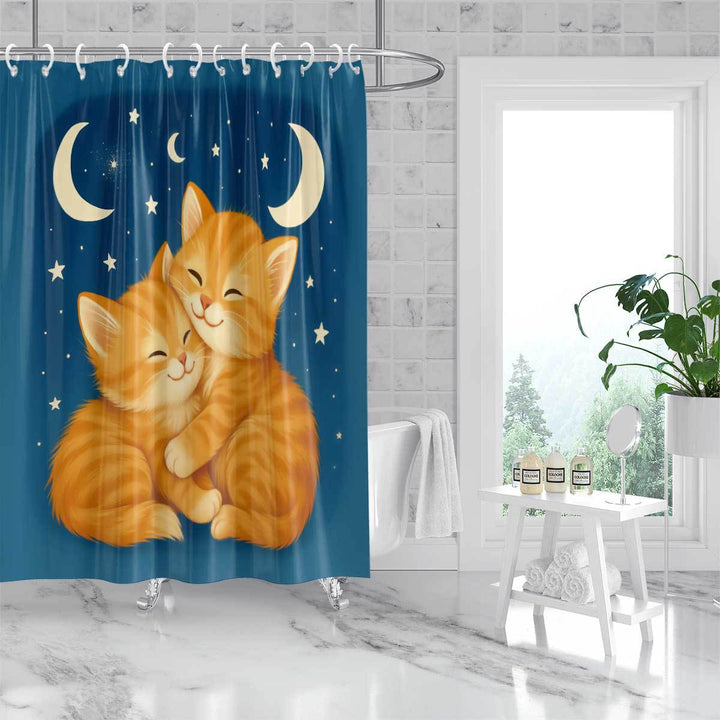 Decorative Shower Curtain Bowlift