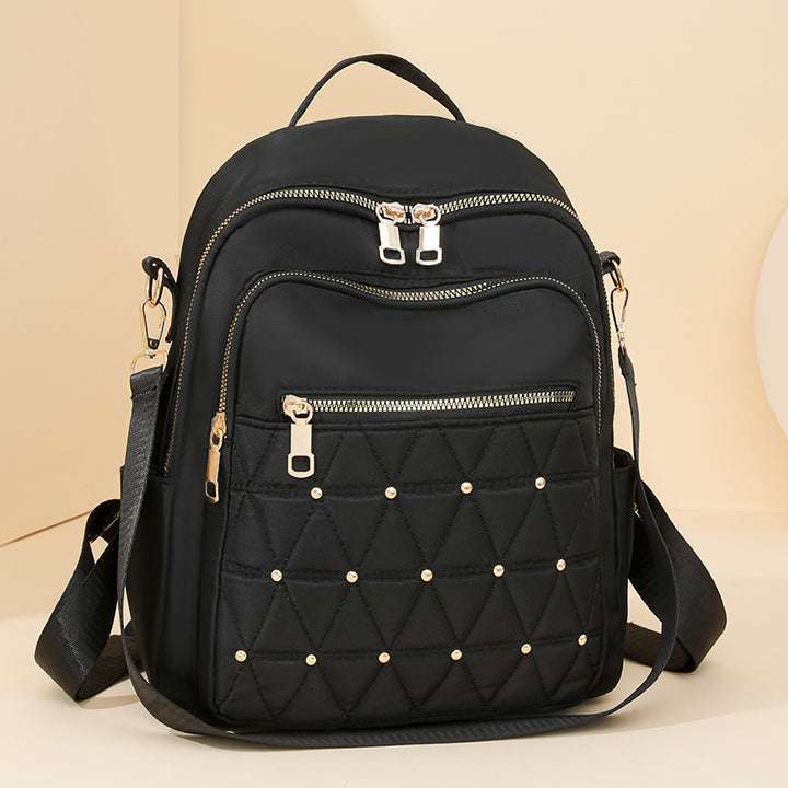 Chic Quilted Backpack Bowlift