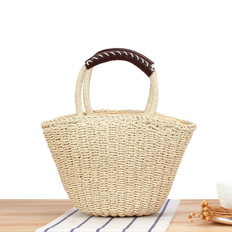Naturally braided shopping bag Bowlift
