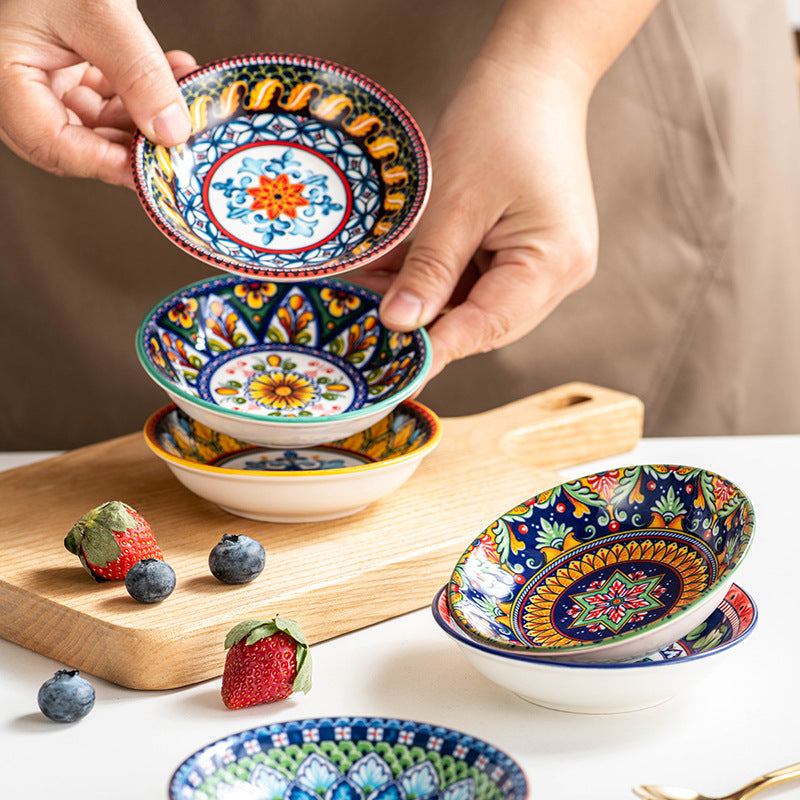 Colorful Decorative Salad Bowls