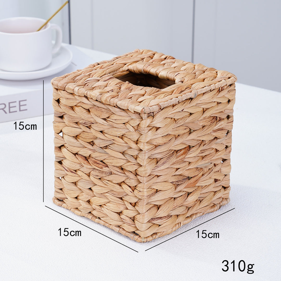 Natural Fiber Cube Storage Basket Bowlift