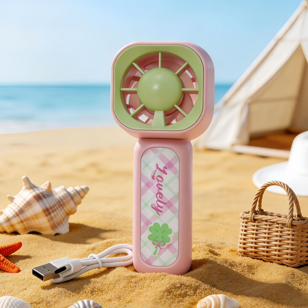 Women Portable Handheld Fan in Playful Panda Design Bowlift