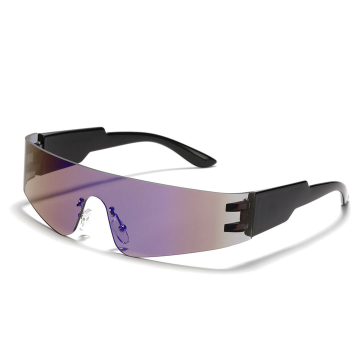 Ladies futuristic sports sunglasses with optimal UV protection Bowlift