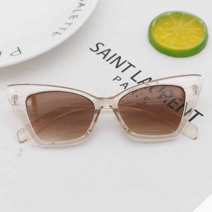 Women's Fashion Cat-Eye Sunglasses with High-Quality Frame Structure Bowlift