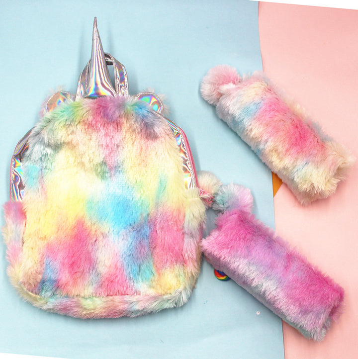 Plush Fluffy Pencil Case Bowlift